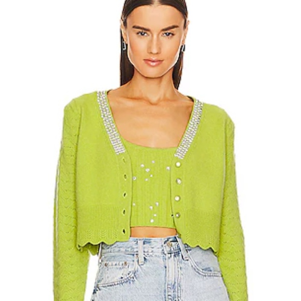 Loveshackfancy Celmira Crop Cami - image 2